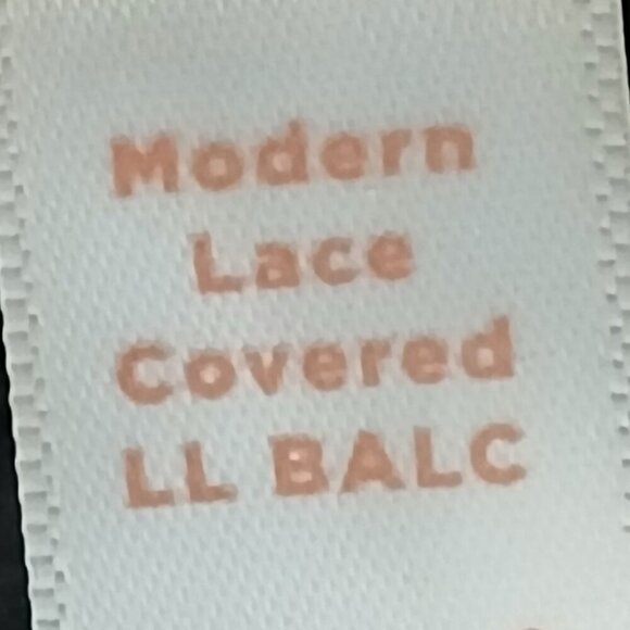 WOMENS LANE BRYANT CACIQUE  NUDE BLACK OVERLAY MESH BACK STRAP BRA 46DD - Picture 10 of 10
